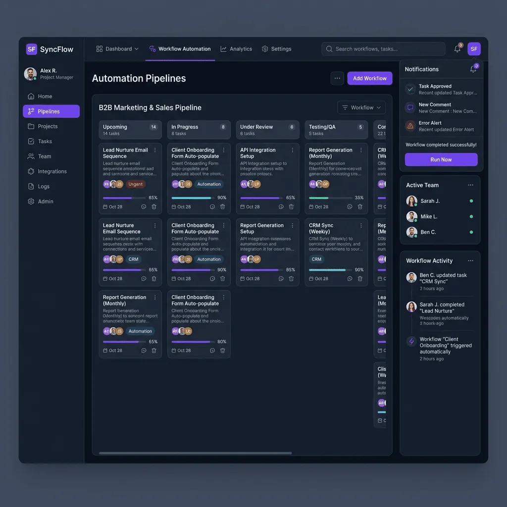 SaaS Web Application