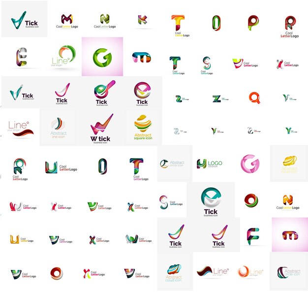How many types of logo designs are in design industry?